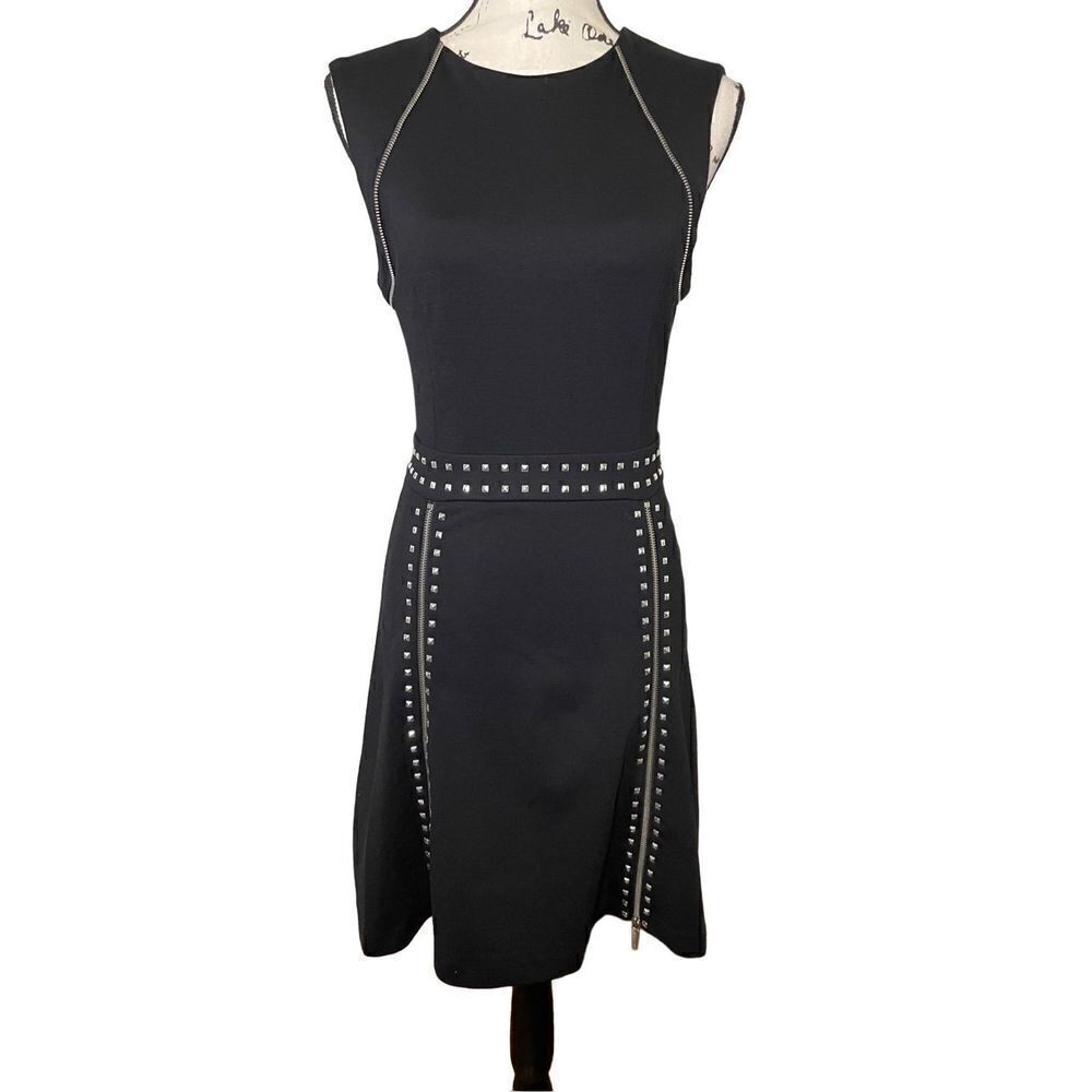 Michael Kors studded black dress, Size Small - Picture 3 of 8